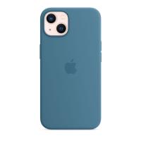 Apple Silicone Case - Silikonowe etui z MagSafe do iPhone 13 (zielonomodry)