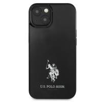 US Polo Assn Horses Logo - Etui iPhone 13 mini (czarny)