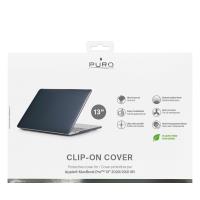 PURO Clip On - Obudowa Macbook Pro 13" (M2 2022 / M1 2021 / 2020) (czarny)