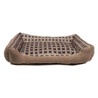 Miękkie legowisko kanapa dla psa 90 x 70 x 20 cm roz. XL (beżowy)