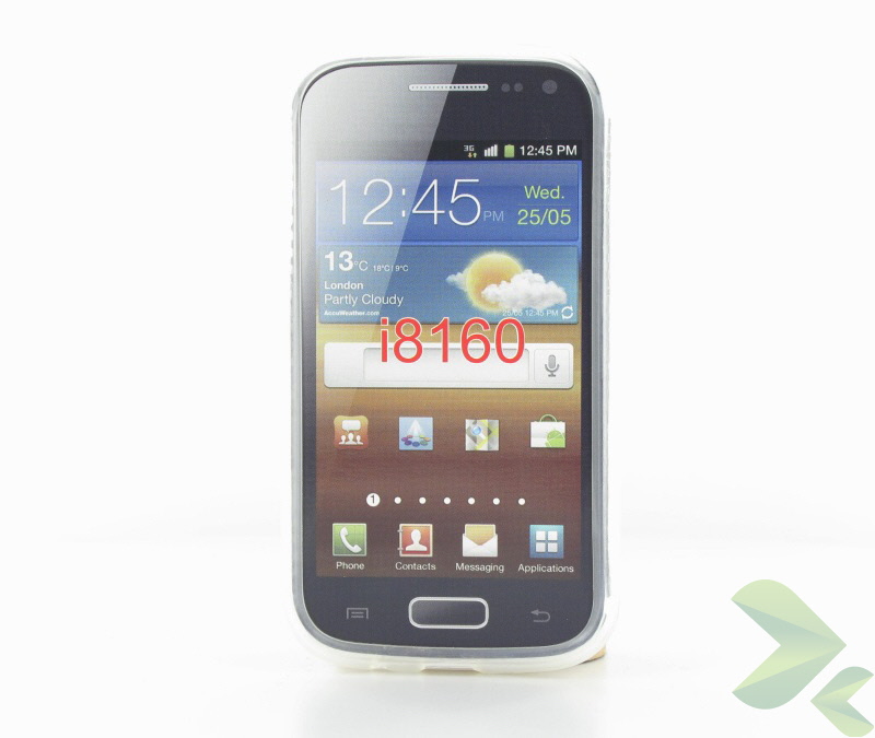 Geffy - Etui Samsung Galaxy Ace 2 i8160 TPU mat clear Geffy - Etui Samsung Galaxy Ace 2 i8160 TPU mat clear