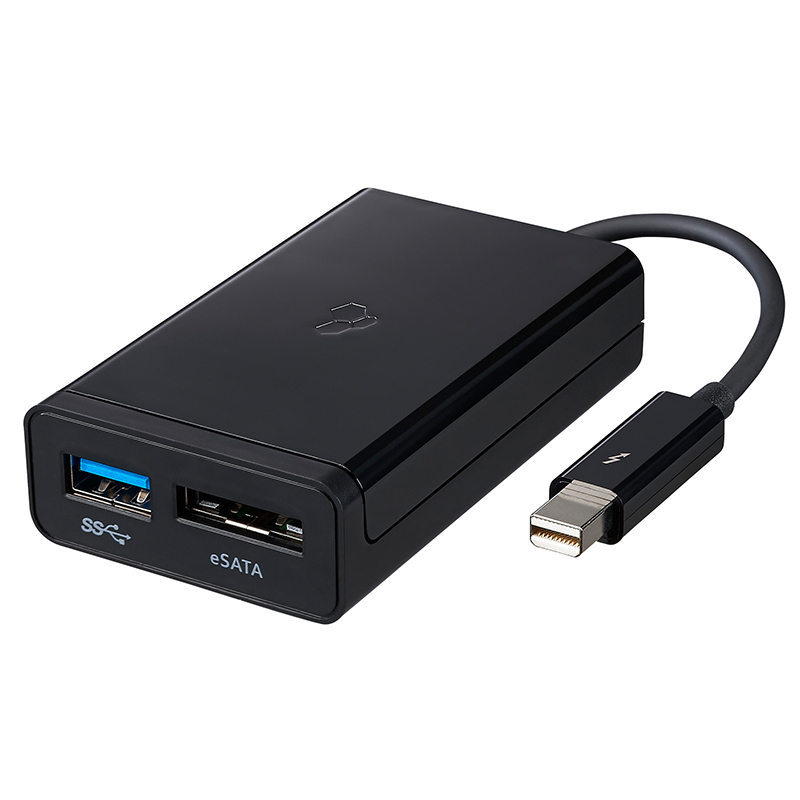 Kanex Thunderbolt to eSATA + USB 3.0 Adapter Kanex Thunderbolt to eSATA + USB 3.0 Adapter