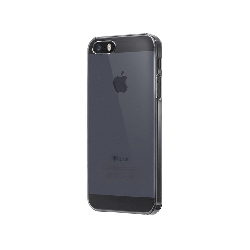 Laut SLIM - Etui iPhone SE / iPhone 5s / iPhone 5 + 2x folia na ekran (czarny przezroczysty) Laut SLIM - Etui iPhone SE / iPhone 5s / iPhone 5 + 2x folia na ekran (czarny przezroczysty)