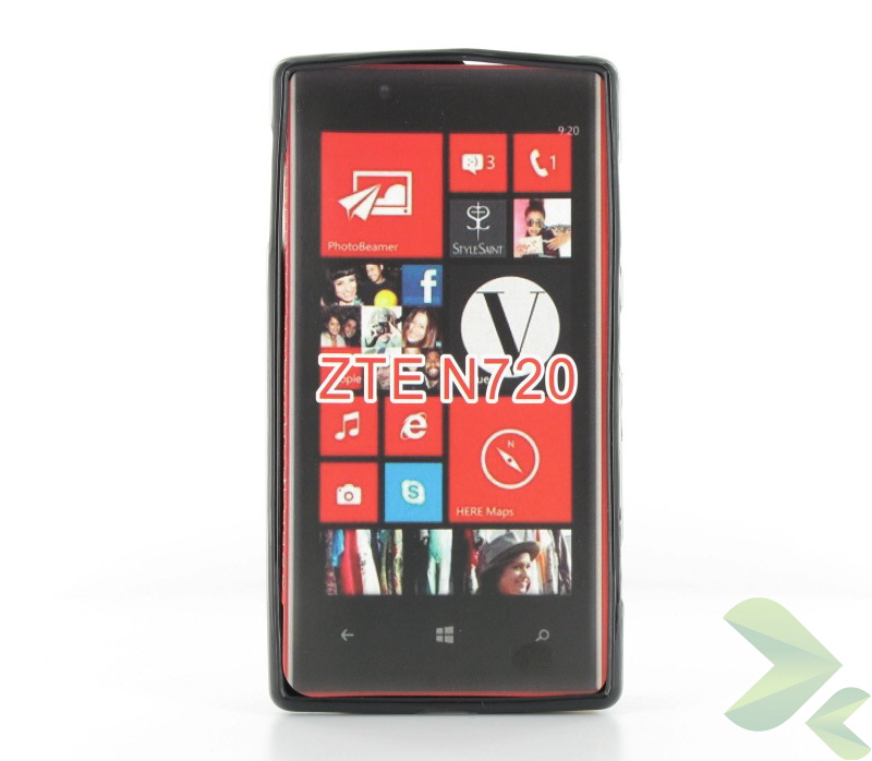 Geffy - Etui Nokia Lumia 720 TPU solid color black Geffy - Etui Nokia Lumia 720 TPU solid color black