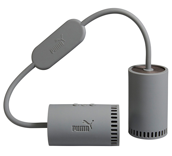 Puma Soundchuck - Głośnik bezprzewodowy Bluetooth stereo z mikrofonem (szary) Puma Soundchuck - Głośnik bezprzewodowy Bluetooth stereo z mikrofonem (szary)