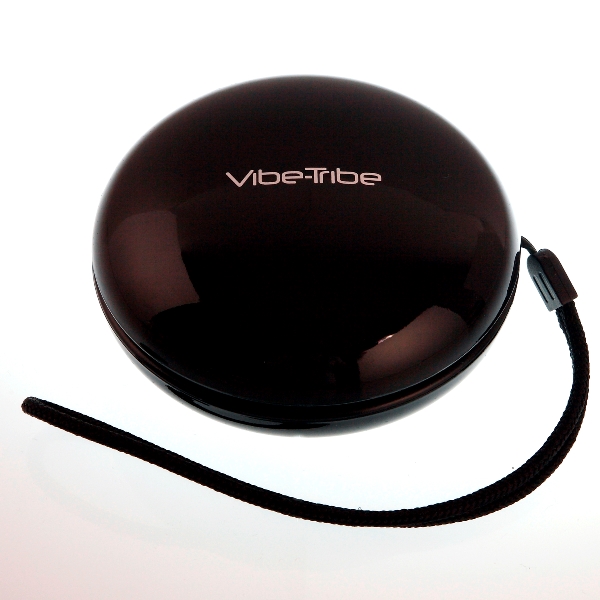 Vibe-Tribe Yoyo Black - Głośnik wibracyjny wbudowane radio i czytnik kart Micro-SD (czarny) Vibe-Tribe Yoyo Black - Głośnik wibracyjny wbudowane radio i czytnik kart Micro-SD (czarny)