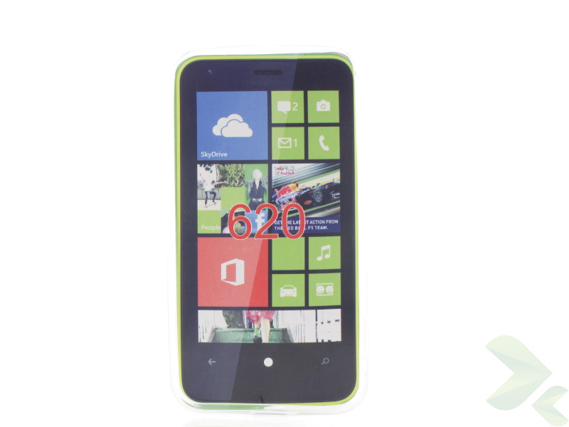 Geffy - Etui Nokia Lumia 620 TPU mat clear Geffy - Etui Nokia Lumia 620 TPU mat clear