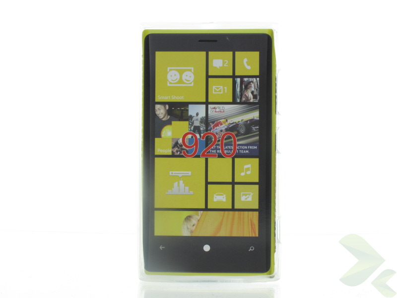 Geffy - Etui Nokia Lumia 920 TPU mat clear Geffy - Etui Nokia Lumia 920 TPU mat clear