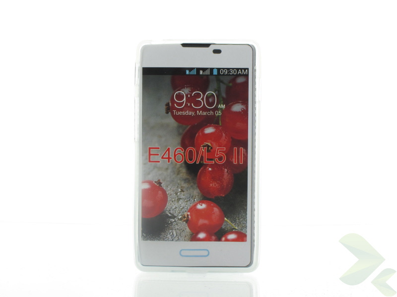 Geffy - Etui LG Swift / Optimus L5 II E460 TPU mat clear Geffy - Etui LG Swift / Optimus L5 II E460 TPU mat clear