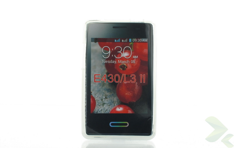 Geffy - Etui LG Swift / Optimus L3 II E435 TPU mat clear Geffy - Etui LG Swift / Optimus L3 II E435 TPU mat clear