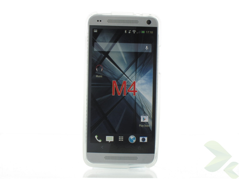 Geffy - Etui HTC One Mini TPU mat clear Geffy - Etui HTC One Mini TPU mat clear