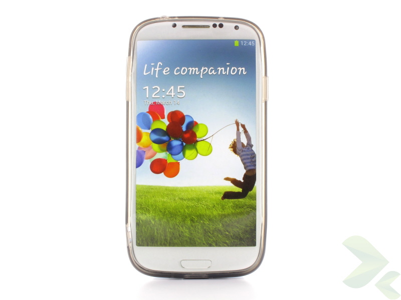 Geffy - Etui Samsung Galaxy S4 TPU mat smoke Geffy - Etui Samsung Galaxy S4 TPU mat smoke