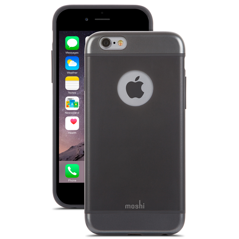 Moshi iGlaze - Etui iPhone 6s / iPhone 6 (czarny) Moshi iGlaze - Etui iPhone 6s / iPhone 6 (czarny)