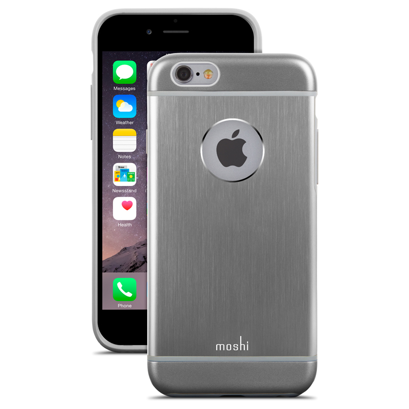 Moshi iGlaze Armour - Etui aluminiowe iPhone 6s / iPhone 6 (Space Grey) Moshi iGlaze Armour - Etui aluminiowe iPhone 6s / iPhone 6 (Space Grey)