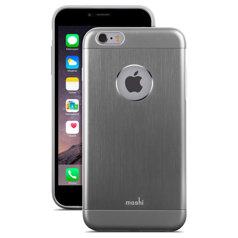 Moshi iGlaze Armour - Etui aluminiowe iPhone 6s Plus / iPhone 6 Plus (Space Grey) Moshi iGlaze Armour - Etui aluminiowe iPhone 6s Plus / iPhone 6 Plus (Space Grey)