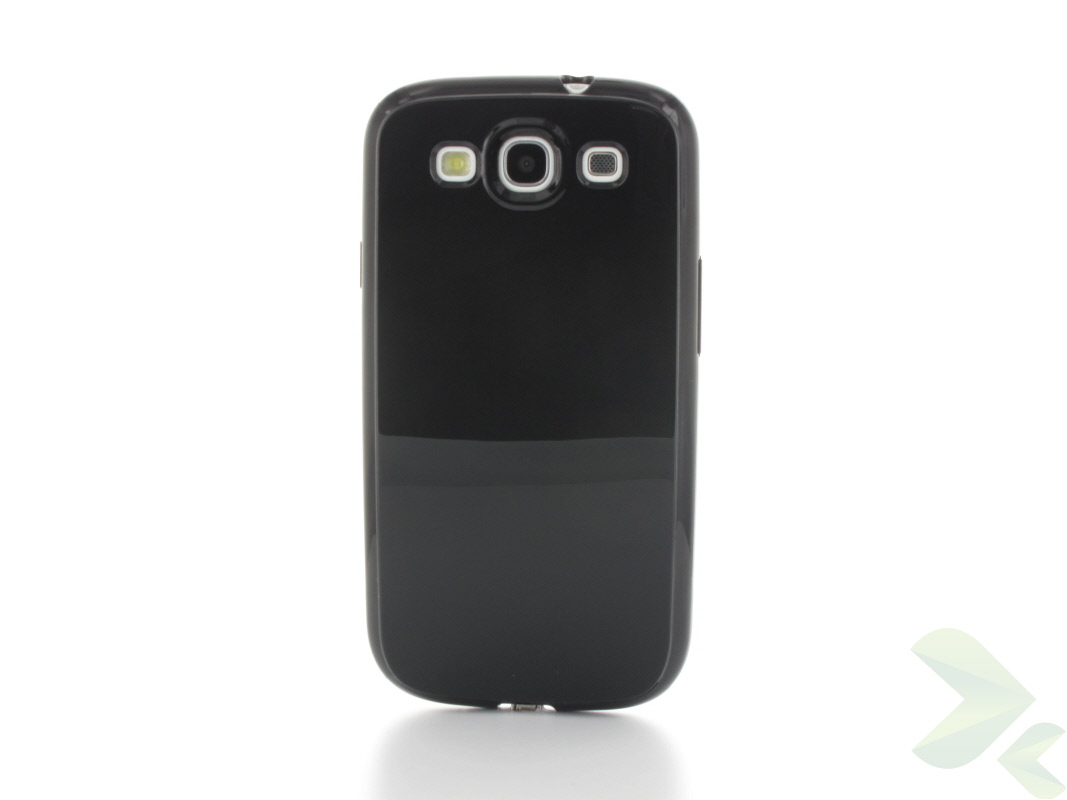 Geffy - Etui Samsung Galaxy S III TPU solid color black Geffy - Etui Samsung Galaxy S III TPU solid color black