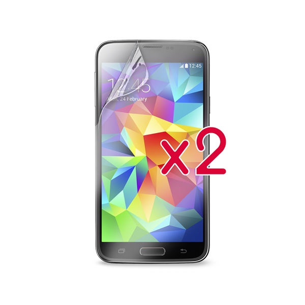 PURO Dwie folie na ekran - Samsung Galaxy S5/S5 Neo PURO Dwie folie na ekran - Samsung Galaxy S5/S5 Neo