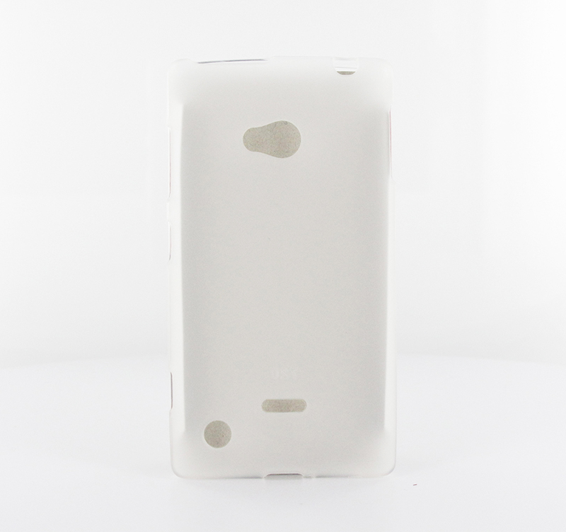 Geffy - Etui Nokia Lumia 720 TPU mat clear Geffy - Etui Nokia Lumia 720 TPU mat clear