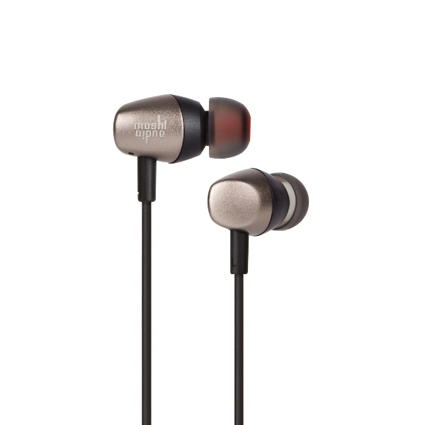 Moshi Mythro Gunmetal Gray - Słuchawki douszne z pilotem i mikrofonem Moshi Mythro Gunmetal Gray - Słuchawki douszne z pilotem i mikrofonem