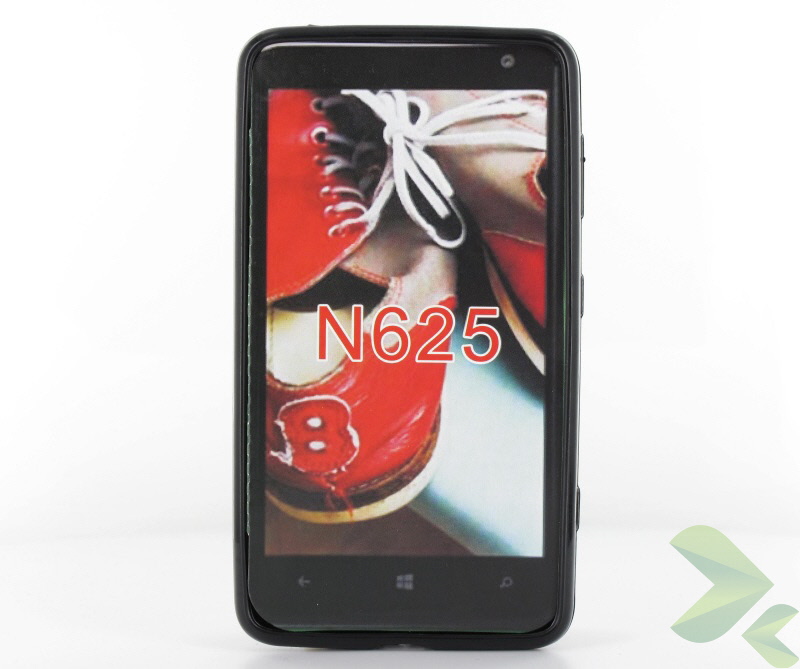 Geffy - Etui Nokia Lumia 625 TPU solid color black Geffy - Etui Nokia Lumia 625 TPU solid color black