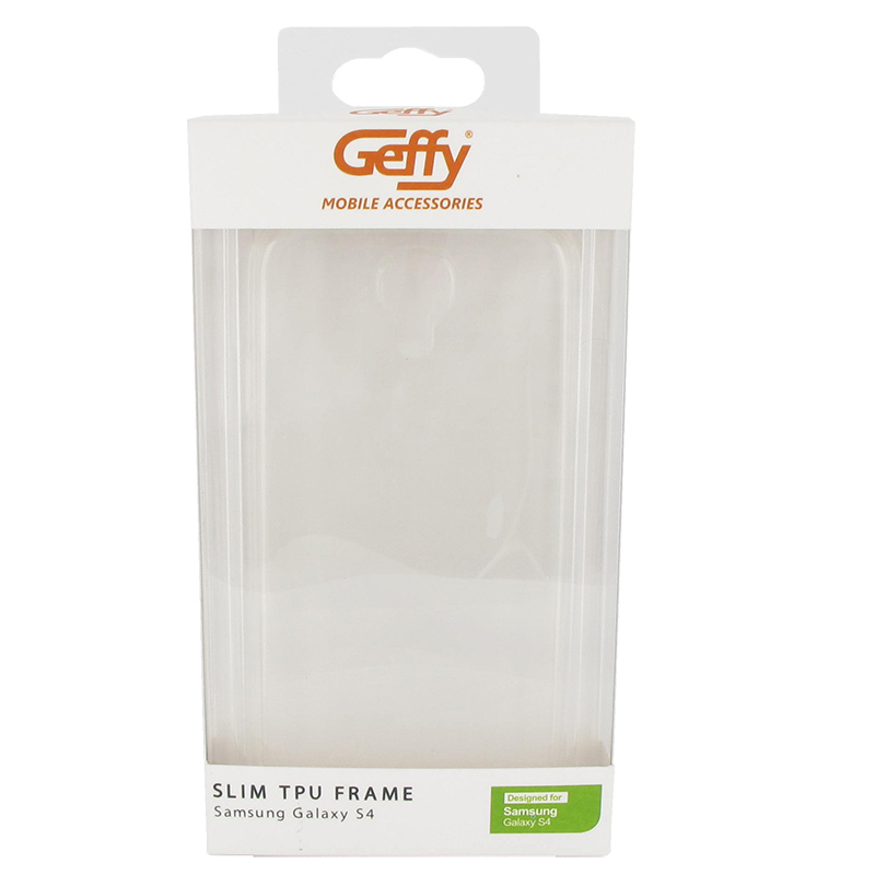 Geffy - Etui Samsung Galaxy S4 Slim TPU Frame Clear Geffy - Etui Samsung Galaxy S4 Slim TPU Frame Clear