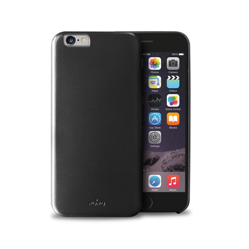 PURO Vegan Cover - Etui iPhone 6s / iPhone 6 (czarny) PURO Vegan Cover - Etui iPhone 6s / iPhone 6 (czarny)