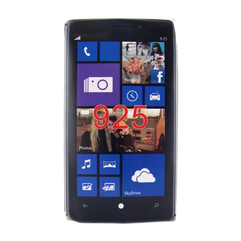 Geffy - Etui Nokia Lumia 925 TPU mat clear Geffy - Etui Nokia Lumia 925 TPU mat clear