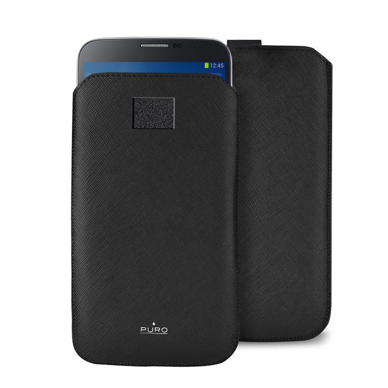 PURO Essential Slim - Etui uniwersalne do smartfonów rozmiar XXL max 6.3" (czarny) PURO Essential Slim - Etui uniwersalne do smartfonów rozmiar XXL max 6.3" (czarny)