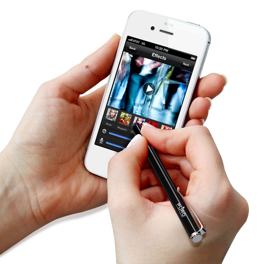 PURO Smartpen - Rysik dotykowy (czarny) PURO Smartpen - Rysik dotykowy (czarny)