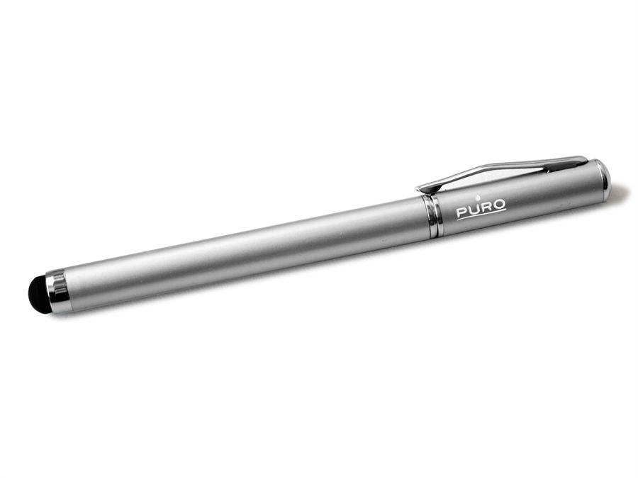 PURO Smartpen - Rysik dotykowy + długopis (srebrny) PURO Smartpen - Rysik dotykowy + długopis (srebrny)