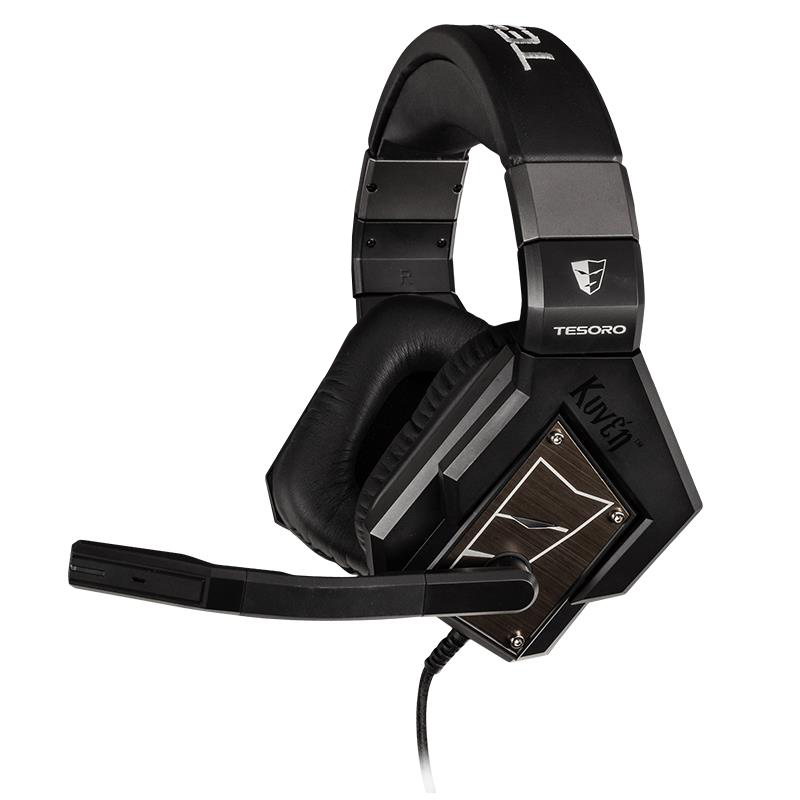 Tesoro Kuven A1 PRO - Słuchawki dla graczy real 5.1 surround z mikrofonem (czarny) Tesoro Kuven A1 PRO - Słuchawki dla graczy real 5.1 surround z mikrofonem (czarny)