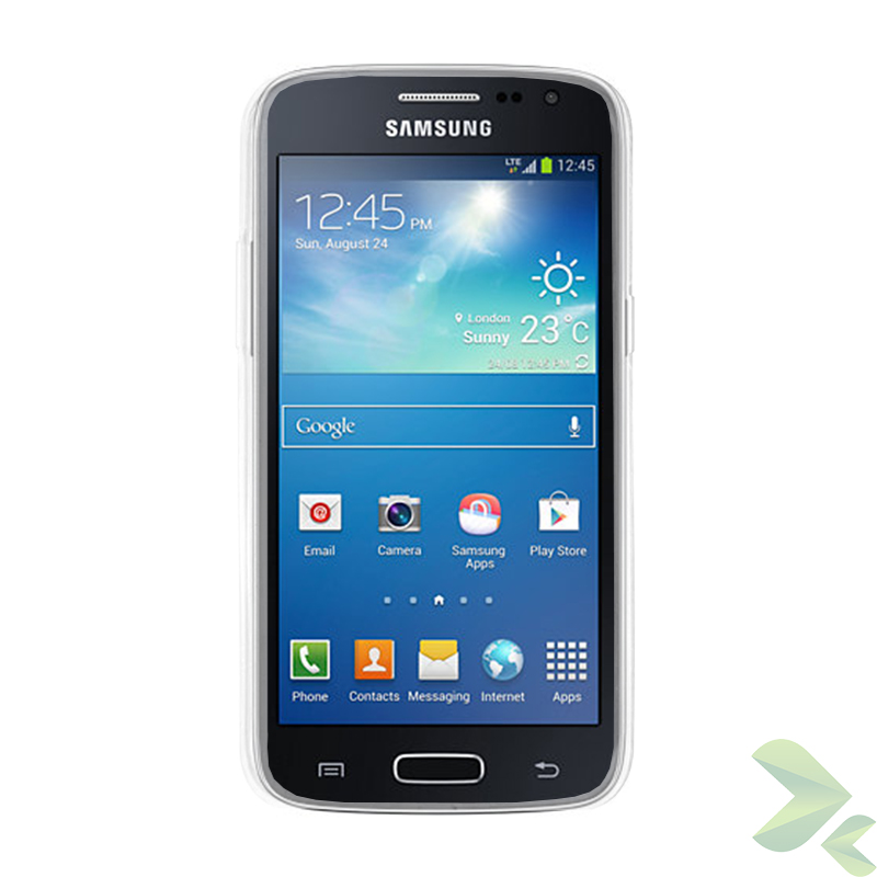 Geffy - Etui Samsung Galaxy Core Duos TPU mat clear Geffy - Etui Samsung Galaxy Core Duos TPU mat clear