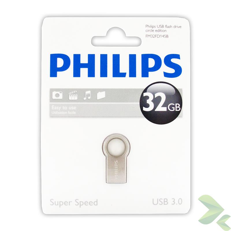 Philips Pendrive USB 3.0 32GB - Circle Edition Philips Pendrive USB 3.0 32GB - Circle Edition
