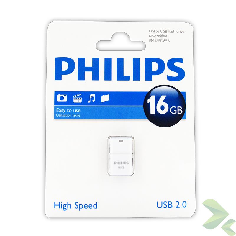 Philips Pendrive USB 2.0 16GB - Pico Edition (niebieski) Philips Pendrive USB 2.0 16GB - Pico Edition (niebieski)