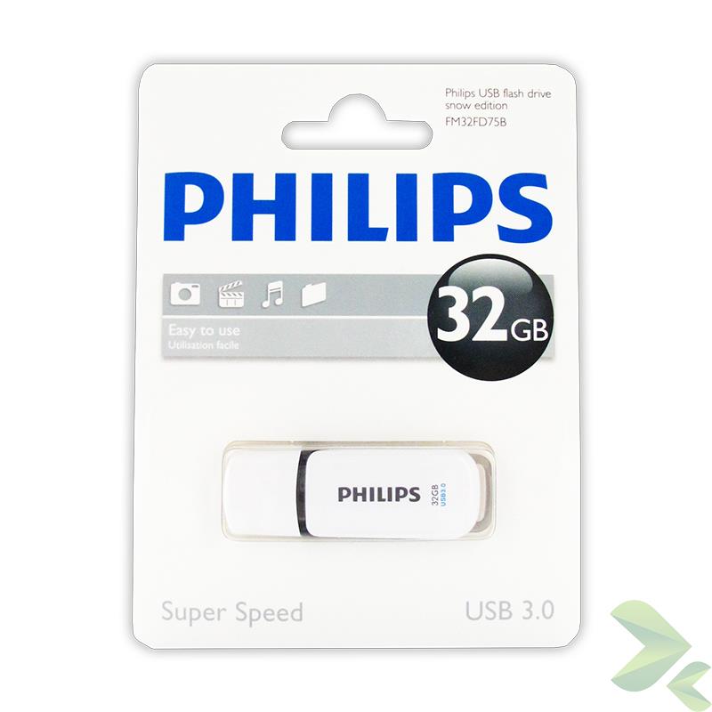 Philips Pendrive USB 3.0 32GB - Snow Edition (szary) Philips Pendrive USB 3.0 32GB - Snow Edition (szary)