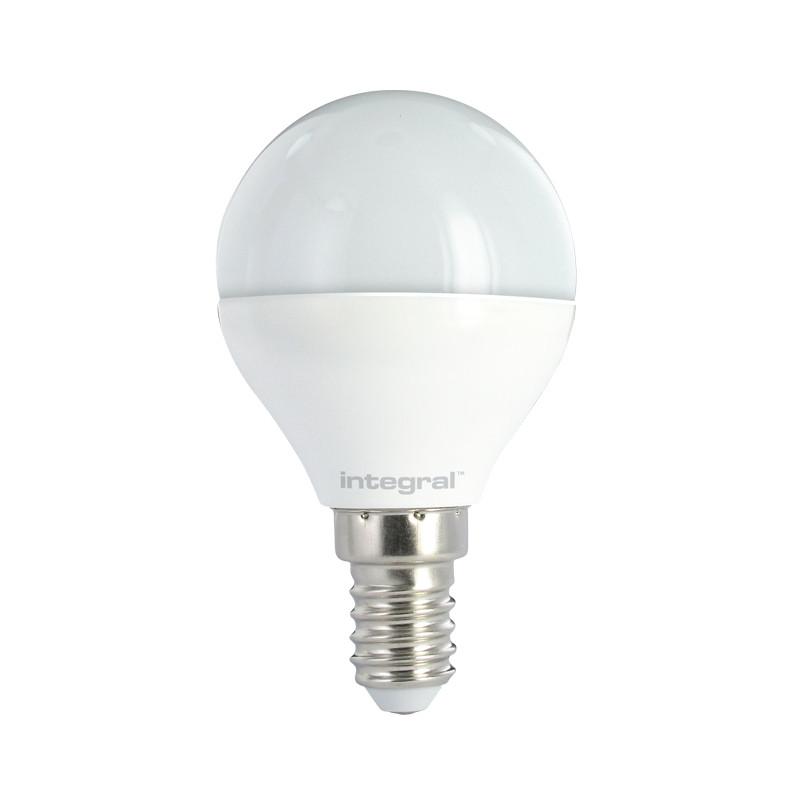 Integral żarówka LED E14 Mini Globe 4W (25W) 2700K 250lm barwa biała ciepła Integral żarówka LED E14 Mini Globe 4W (25W) 2700K 250lm barwa biała ciepła