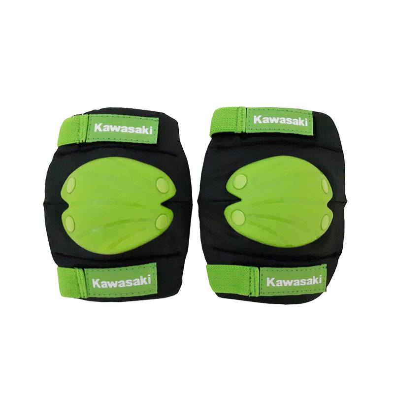 Kawasaki Kit Knee and Elbow Pads S/M - Ochraniacze na łokcie lub kolana 8-14 lat (czarny/zielony) Kawasaki Kit Knee and Elbow Pads S/M - Ochraniacze na łokcie lub kolana 8-14 lat (czarny/zielony)