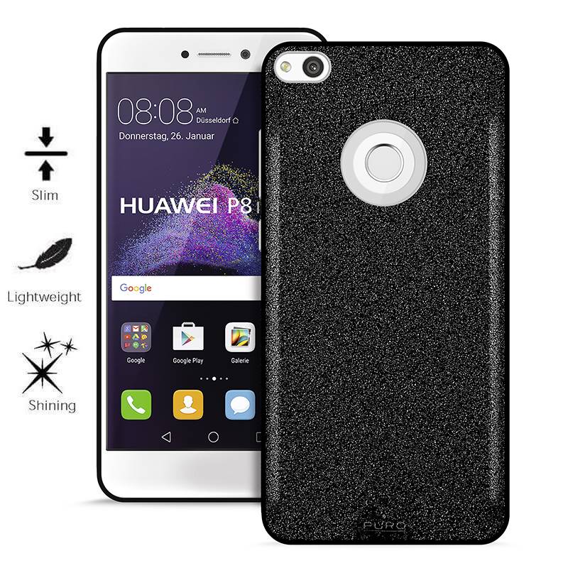 PURO Glitter Shine Cover - Etui Huawei P8 Lite 2017 / Honor 8 Lite / Nova Lite / GR3 2017 (Black) PURO Glitter Shine Cover - Etui Huawei P8 Lite 2017 / Honor 8 Lite / Nova Lite / GR3 2017 (Black)