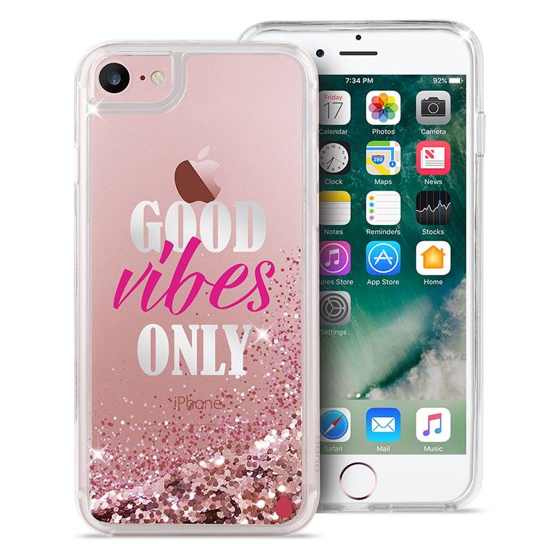 Puro Aqua Cover - Etui iPhone 7 / iPhone 6s / iPhone 6 (Good Vibes Only) Puro Aqua Cover - Etui iPhone 7 / iPhone 6s / iPhone 6 (Good Vibes Only)