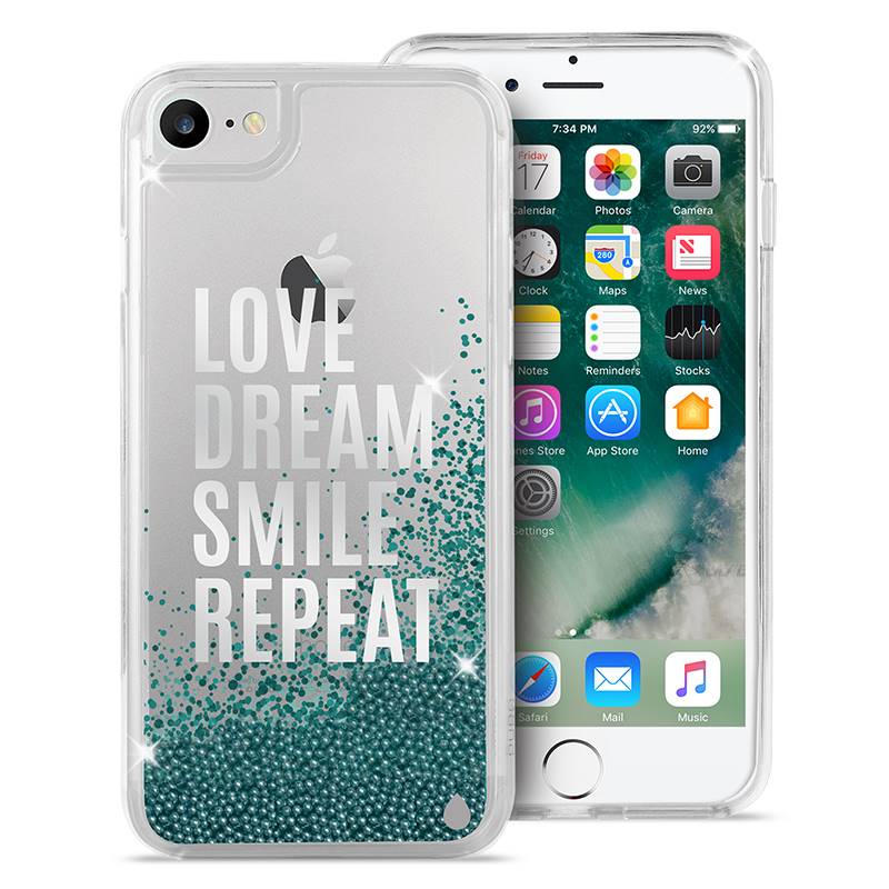 Puro Aqua Cover - Etui iPhone 7 / iPhone 6s / iPhone 6 (Love Dream Smile Repeat) Puro Aqua Cover - Etui iPhone 7 / iPhone 6s / iPhone 6 (Love Dream Smile Repeat)