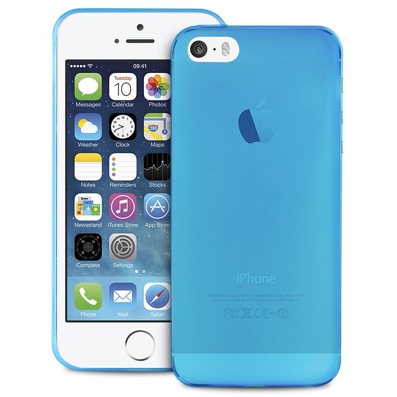 PURO Ultra Slim "0.3" Cover - Etui iPhone SE / iPhone 5s / iPhone 5 (niebieski) PURO Ultra Slim "0.3" Cover - Etui iPhone SE / iPhone 5s / iPhone 5 (niebieski)