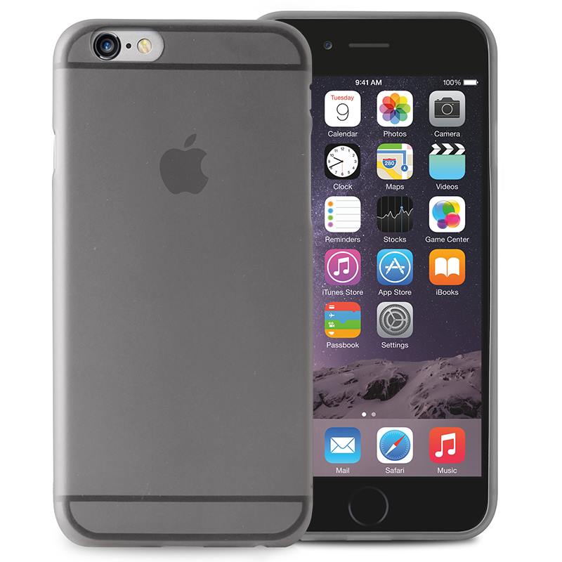 PURO Ultra Slim "0.3" Cover - Etui iPhone 6s / iPhone 6 (czarny przezroczysty) PURO Ultra Slim "0.3" Cover - Etui iPhone 6s / iPhone 6 (czarny przezroczysty)
