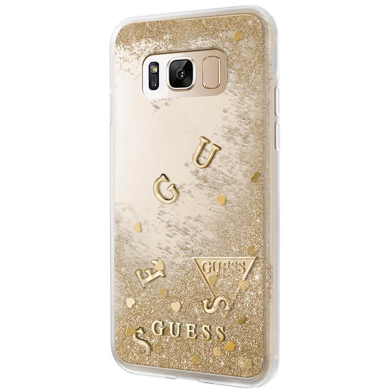 Guess Liquid Glitter - Etui Samsung Galaxy S8 (złoty) Guess Liquid Glitter - Etui Samsung Galaxy S8 (złoty)