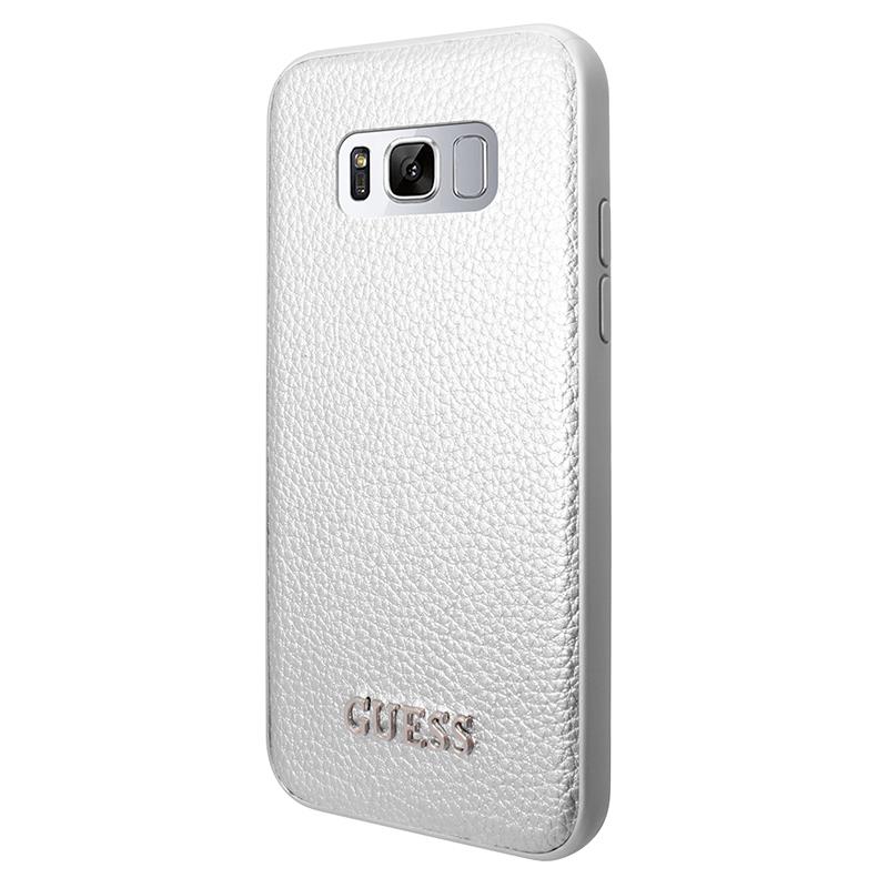 Guess Iridescent - Etui Samsung Galaxy S8 (srebrny) Guess Iridescent - Etui Samsung Galaxy S8 (srebrny)