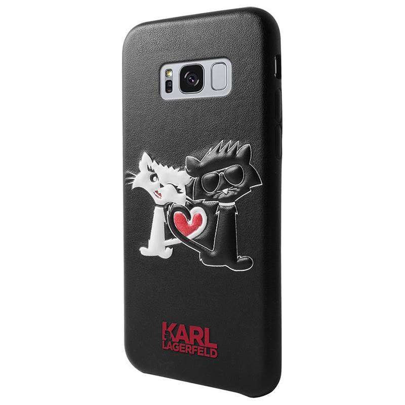 Karl Lagerfeld Choupette In Love Case - Etui Samsung Galaxy S8+ (Black) Karl Lagerfeld Choupette In Love Case - Etui Samsung Galaxy S8+ (Black)