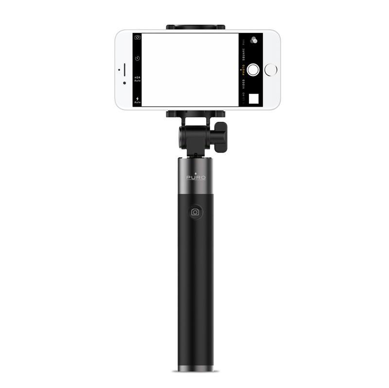 PURO Smartline Selfie Stick - Uniwersalny kij do selfie, Bluetooth 3.0 (czarny) PURO Smartline Selfie Stick - Uniwersalny kij do selfie, Bluetooth 3.0 (czarny)
