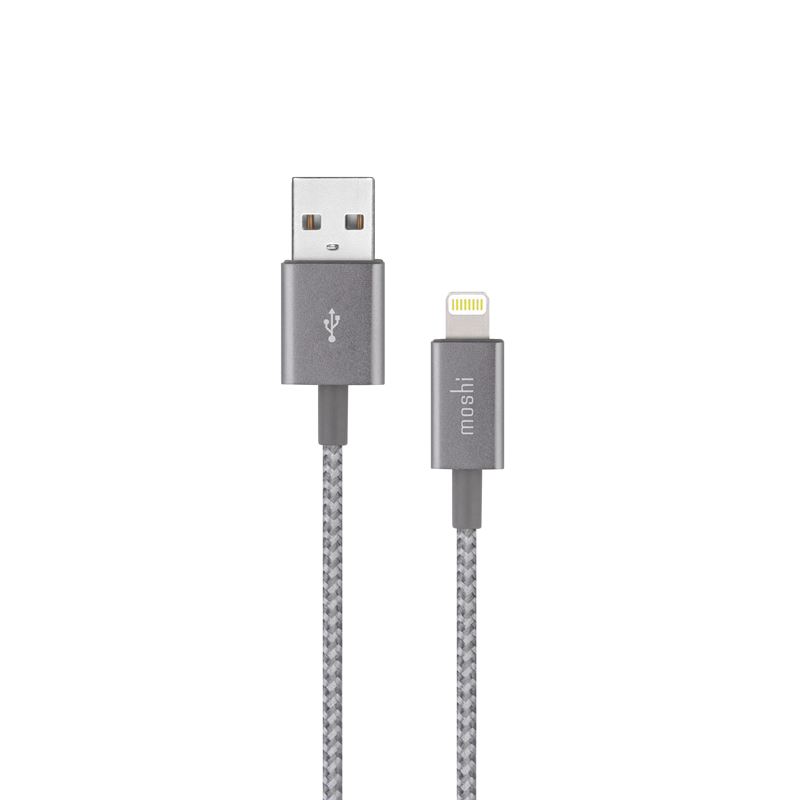 Moshi Integra - Kabel Apple Lightning MFi 1,2 m (Titanium Gray) Moshi Integra - Kabel Apple Lightning MFi 1,2 m (Titanium Gray)