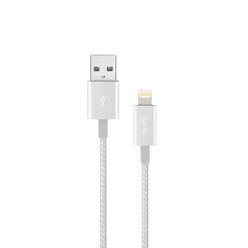 Moshi Integra - Kabel Apple Lightning MFi 1,2 m (Jet Silver) Moshi Integra - Kabel Apple Lightning MFi 1,2 m (Jet Silver)
