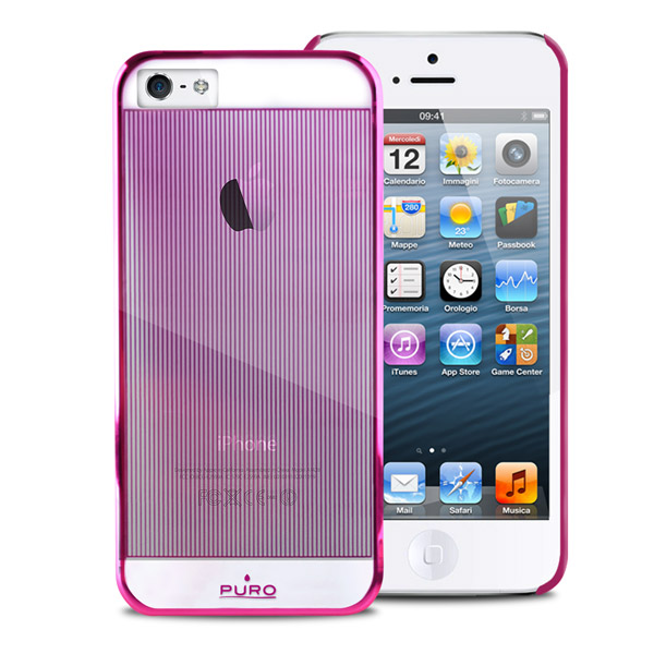 PURO Mirror Cover - Etui iPhone SE / iPhone 5s / iPhone 5 (różowy) PURO Mirror Cover - Etui iPhone SE / iPhone 5s / iPhone 5 (różowy)