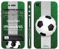 Nexgen Skins - Zestaw skórek na obudowę z efektem 3D iPhone 4 / iPhone 4S (On the Field 3D)